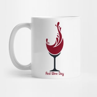 Red Wine Day Mug